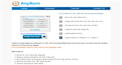 Desktop Screenshot of anyburn.com