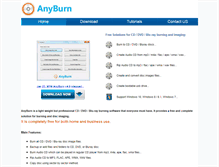 Tablet Screenshot of anyburn.com
